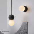 Nordic Cement Pendant Light Ins Creative Pendant Lamp for Living Room Hanging Lamps Dining Room Lights Clothing Shop Suspension