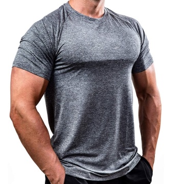 New Compression Gym Sport T Shirt Men Jogger Fitness T-shirt Bodybuilding Skinny Tee Shirt Male Gyms Workout Tops Running Shirt