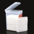 100pcs Disposable Cotton Pad Eyelash Extension Glue Removing Bottle Mouth Wipes