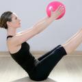 25cm Yoga Ball Pilates Ball Balance Fitness Random Color Exercise Mini Fitball Birthing Stability