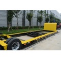 3 axles 40tons lowbed trailer for excavator