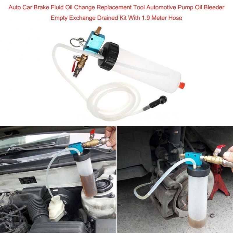 New Car Brake Fluid Oil Change Replacement Tool Hydraulic Clutch Oil Pump Oil Bleeder Empty Exchange Drained Kit Car Accessories