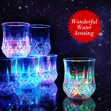 Automatic LED Light Color Change Flashing Cup Mug Bar Whisky Drink Cup Xmas Gift,smart Barware Bar Sets,furniture kitchen dishes