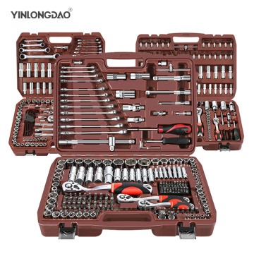 Car Repair Tool Ratchet Torque Wrench Spanner Screwdriver Socket Set Combo Tools Kit Bicycle Auto Repairing Tool Mechanic Tool A