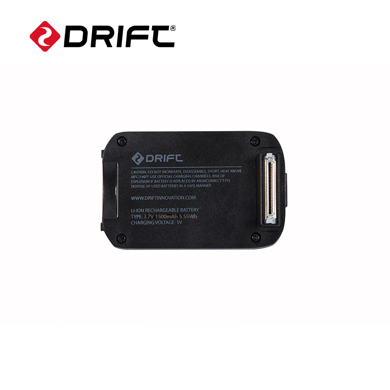 Drift Action Sports Camera Accessories 1500mA extra Long Life Battery 500mA standard battery Module for Ghost 4k Ghost X