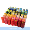 1 Roll Durable Polyester Sewing Thread For Overlocking Machine 3000 Yards Spools Cones 40s/2 70 Colors For Selection