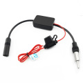 Auto FM/AM Antenna Booster Windshield Mount Antenna Aerials Car Aerial Antenna 12V Car Automobile Radio Signal Amplifier