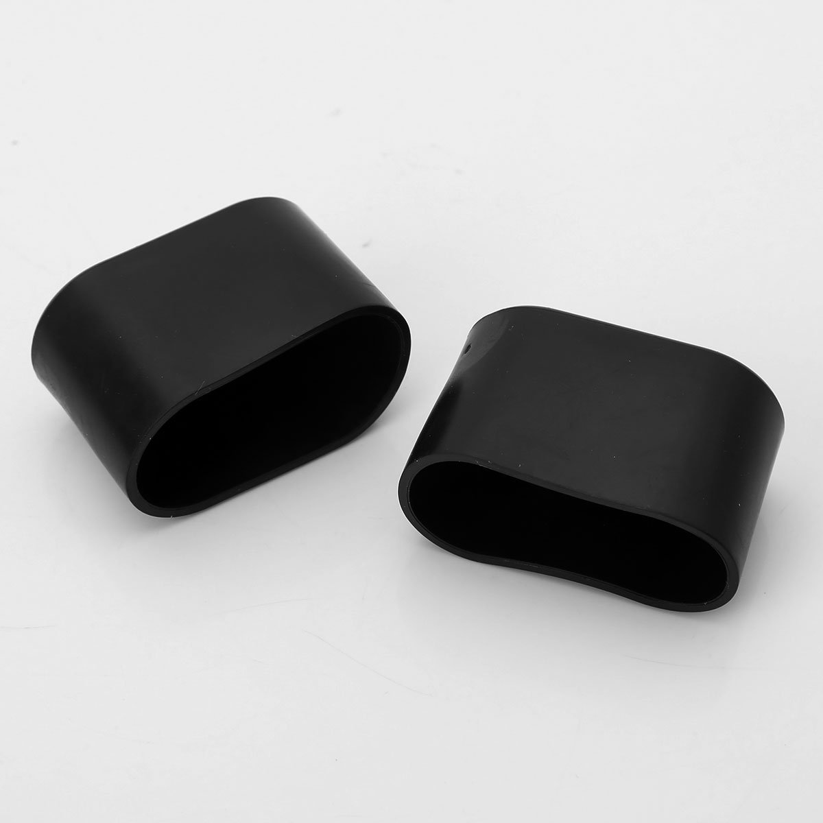 10Pcs Oval Shape Rubber Furniture Foot Table Chair Leg End Caps Covers Tips Caps Floor Protectors for Home Patio Garden Office