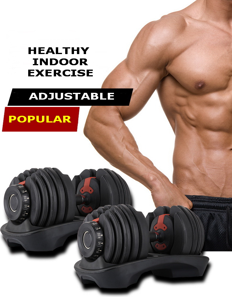 SO14 free shipping high quality 15 different weight adjustable weights dumbbell bodybuilding with coating (pair)