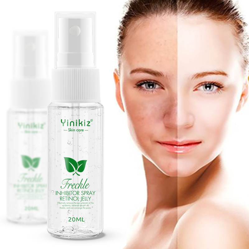 Freckle Inhibition Spray Fade Dark Spot Corrector Facial Skin Whitening Lightening Serum For Reduces Freckles Melasma