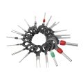 18pcs Auto Car Plug Circuit Board Wire Harness Connector Crimp Pin Terminal Remove Tool Auto Terminals assemble & disassemble