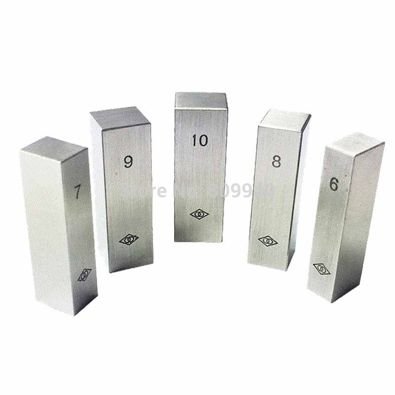 Gauge block 10mm, 20mm, 30mm, 50mm 100mm Block Gauge Measure Gage Block Steel Square Gage Measure vernier caliper micrometer