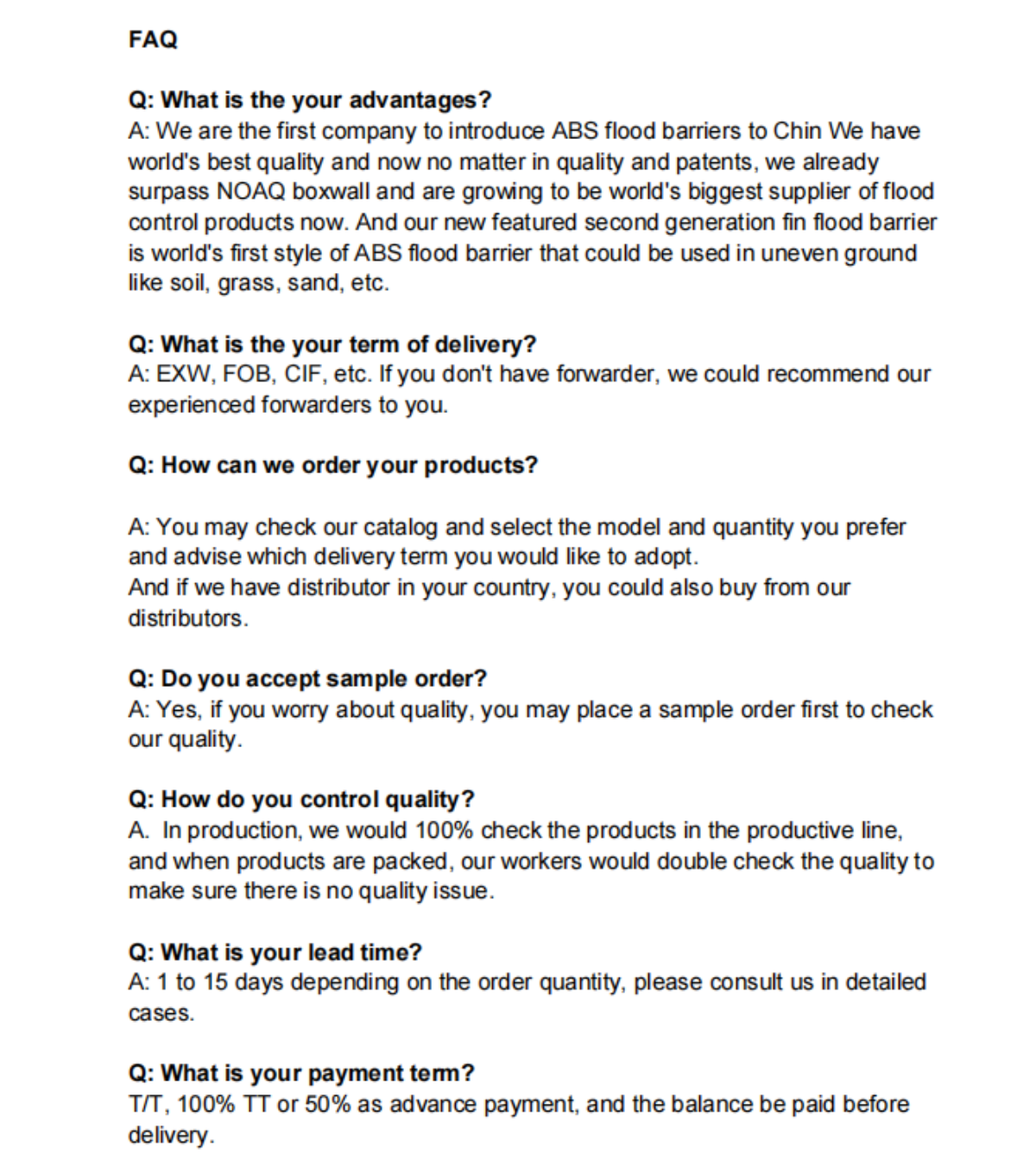 FAQ 02