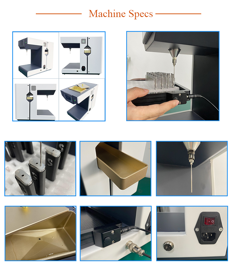 semi-automatic cbd oil cartridge filling machine