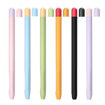 Portable Soft Silicone Case For Apple Pencil 2 Case Pencil Case Tablet Touch Stylus Pen Protective Cover Pouch