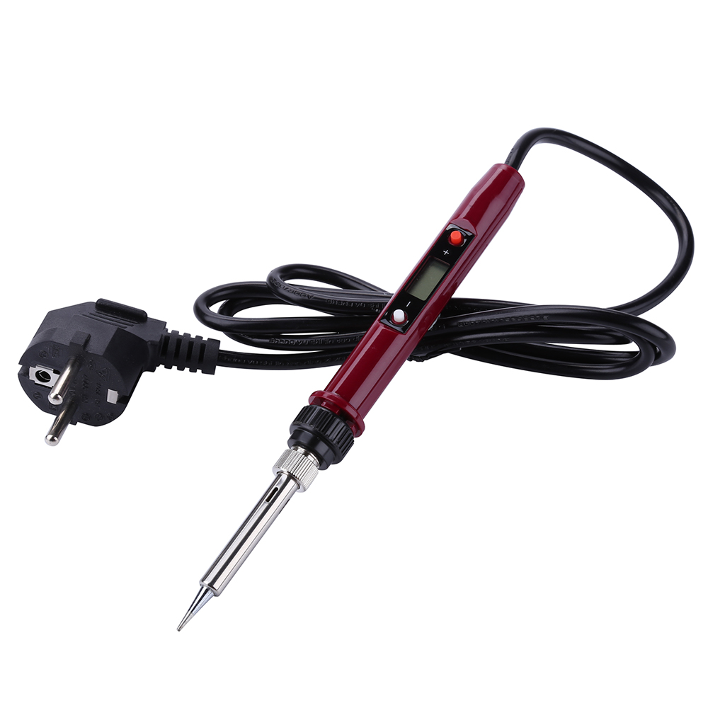 220V 80W LCD Digital Electrical Soldering Iron With Regulator Welding Iron Solder Fer a Souder BGA Soldering Tools