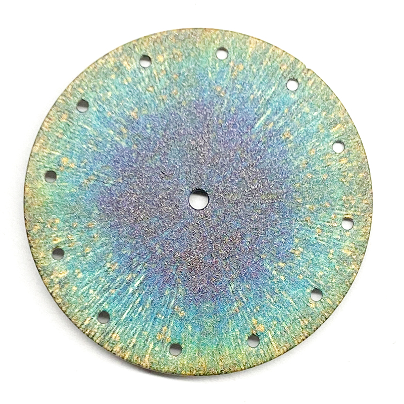 Custom pattern watch dial 