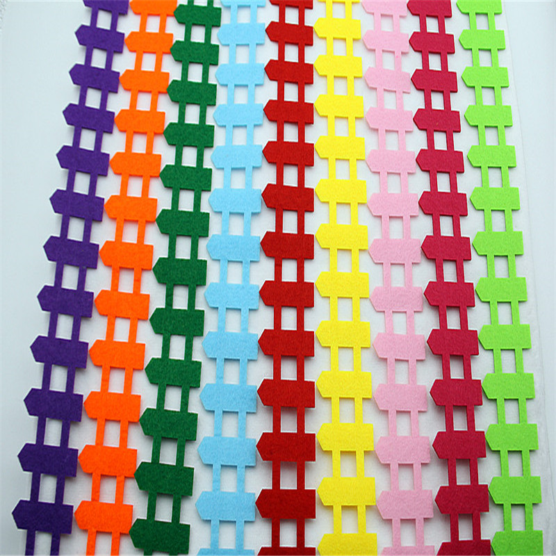New 1Meter Grass Fence Felts Free Cutting Cute Felts For Diy Kids Home Decoration Children Room Decoration Cute Felting
