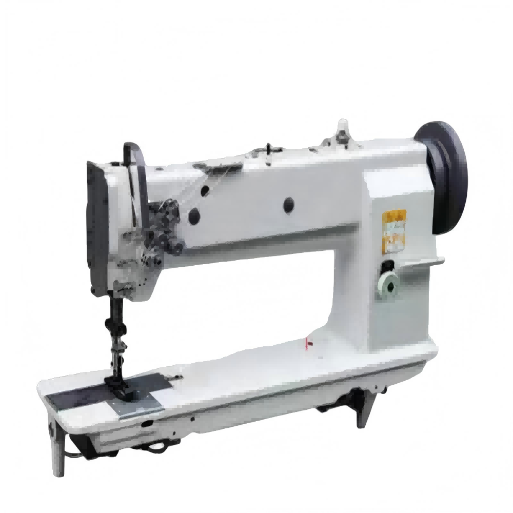 HM-4400HL Hot Sale Double Needle Industrial Sewing for Car Mat and Tape on Upper Car Mat Long Arm Machine (1)