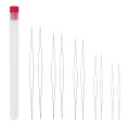 10pcs Mixed Size Steel Big Eye Beading Needle For DIY Crafts Jewelry Making