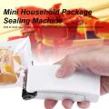 Mini Handle Bag Sealer Electronic Heat Sealing Machine Vacuum Impulse Sealer Seal Packing Plastic Bag Clips Kitchen Tools