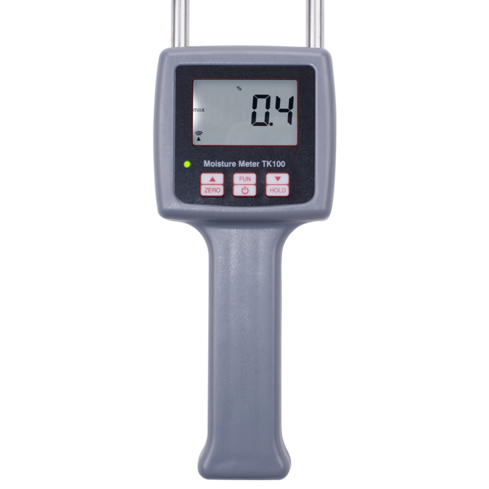 yieryi New TK100 Portable Digital Multifunctional Moisture Meter for Grains,Chemical , Plastic Granule, Soap Powder, Soil