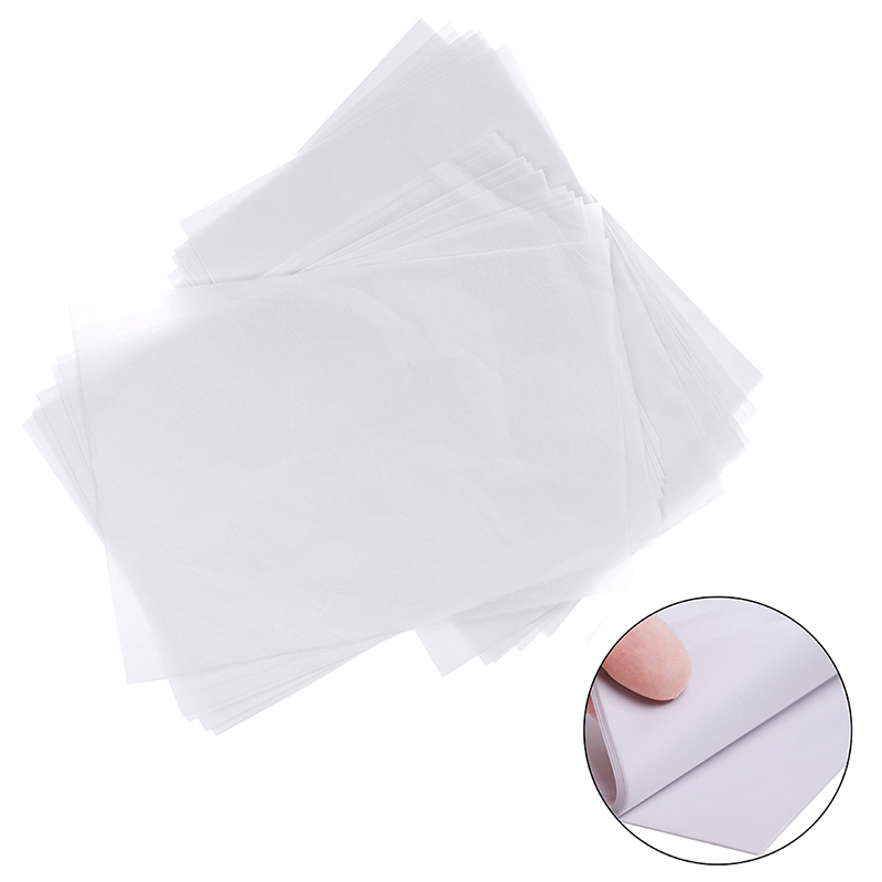 100pcs Translucent Tracing Paper Patterns Calligraphy (7.1 x 10.2 in )