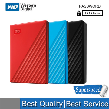 WD My Passport External Hard Drive Disk USB 3.0 1TB 2TB 4TB 5TB Portable encrypted mobile hard disk high-speed external storage