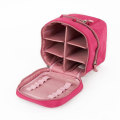 Portable Makeup Carrying Cosmetic Bag Case with Mirror
