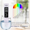 3 in 1 TDS EC Digital LCD Display Temp Meter Multi-function Water Quality Monitor Tester for Pools Drinking Water Aquarium