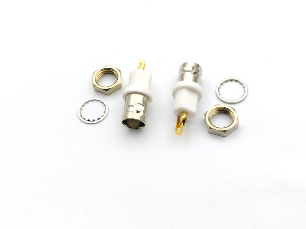 5pcs copper BNC Female ISOLATED Bulkhead Mount RF Radio adapter Connector