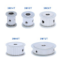 Timing Pulley 3M25T Bore 4/5/6/6.35/8/10/12/14 mm Aluminum Belt Pulley Slot Width 16 mm Fit For 3M-synchronous belt Width 15mm