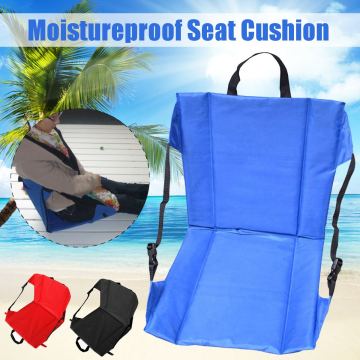 41x41x4cm Portable Foldable Outdoor Picnic Camping Beach Chair Garden Sofa Chair Garden Chair Seats Soft Stadium Seat Cushion