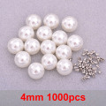 4mm White Pearl