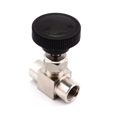 Free Shipping Stainless Steel 304 Needle Valve 1/8'' 1/4'' 1/2'' Female Thread BSP SS304 For Water Gas Oil