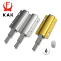 KAK 5pcs/lot Aluminum Alloy Push to Open Cabinet Catches Door Stops Magnetic Touch Stop Kitchen Invisible Cabinet Pulls Hardware