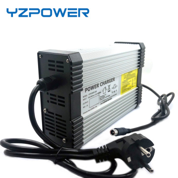 YZPOWER 100.8V 4A Lithium Battery Charger Suitable for 88.8V 24S lithium battery packAluminum housing and optional plug