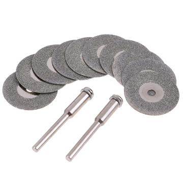 10Pcs Diamond Cutting Wheel Saw Blades Cut Off Discs For Rotary Power Tool