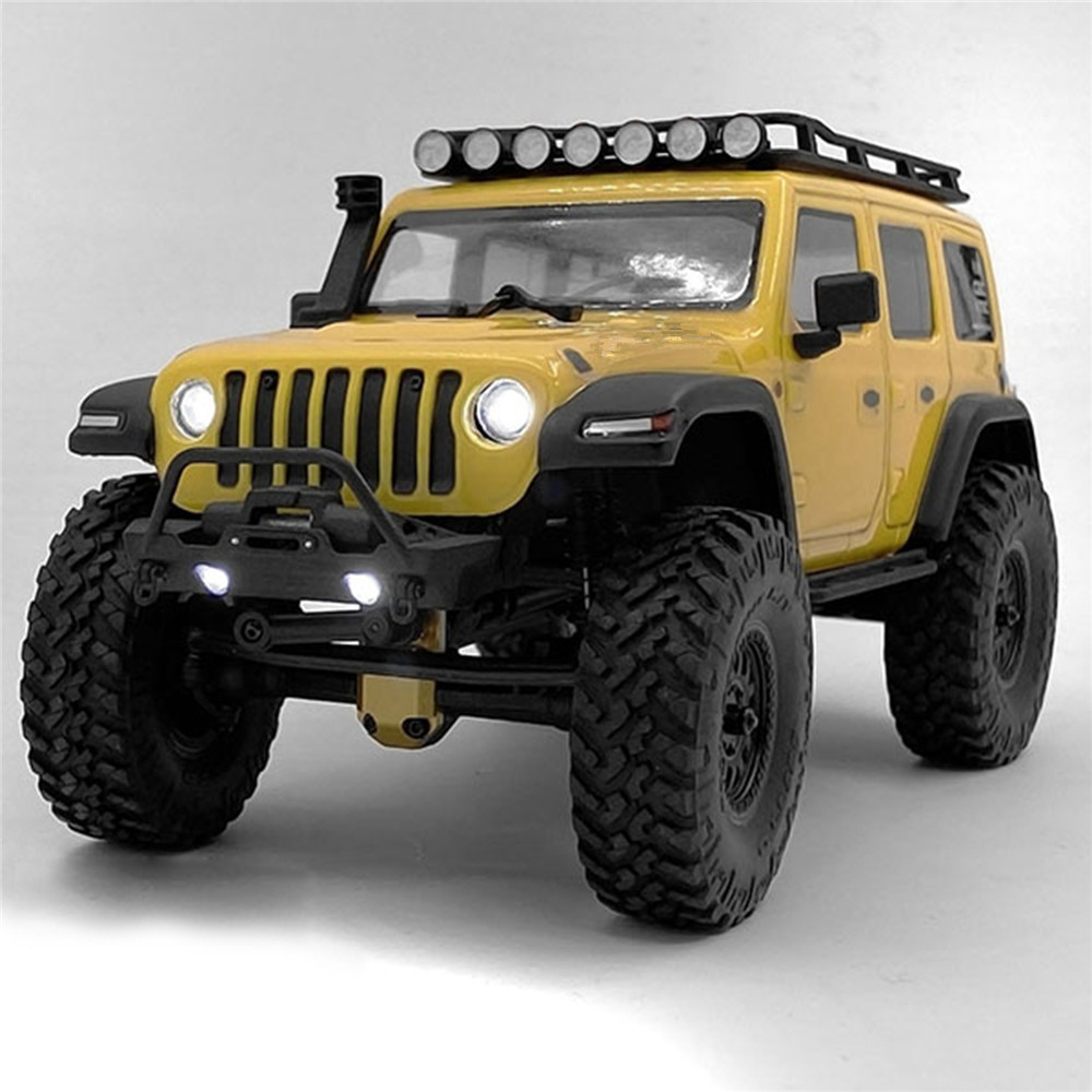 RC Car Accessories Black Nylon Front Bumper with Simulation Winch Capstan Tow Hooks for Axial SCX24 1/24