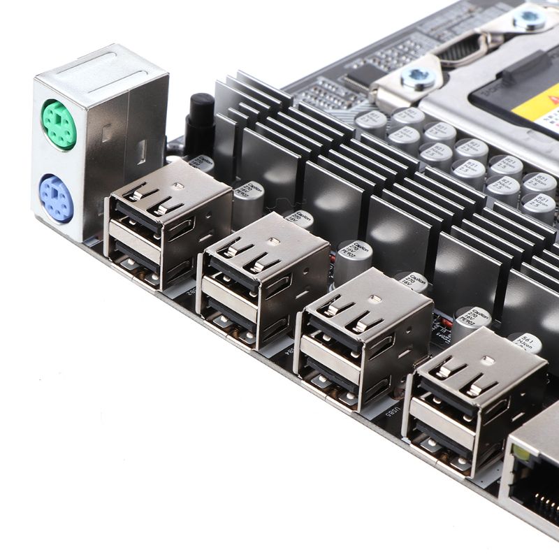 New X58 Motherboard LGA 1366 LGA1366 DDR3 Slot PC Desktop Mainboard Computer Motherboard for ECC ECC REG Server U4LD