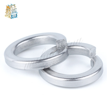 100pcs GB93 M1.6 M2 M2.5 M3 M4 M5 M6 M8 M10 M12 M14 M16 M18 M20 M22 304 Stainless Steel Spring Washer Split Lock Washers