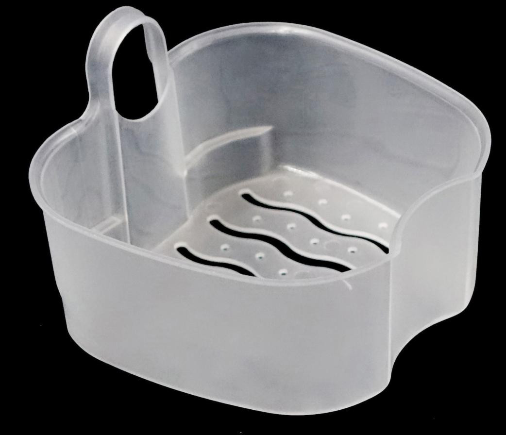 Denture Bath Box Cleaning Teeth Case Dental False Teeth Storage Box With Hanging Net Container Container Denture Boxs Container#