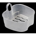 Denture Bath Box Cleaning Teeth Case Dental False Teeth Storage Box With Hanging Net Container Container Denture Boxs Container#