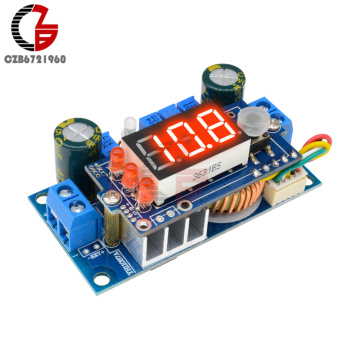 5A MPPT Solar Controller DC-DC LED Digital Step Down Buck Converter Power Transformer Supply CC/CV Battery Charging Test for Car