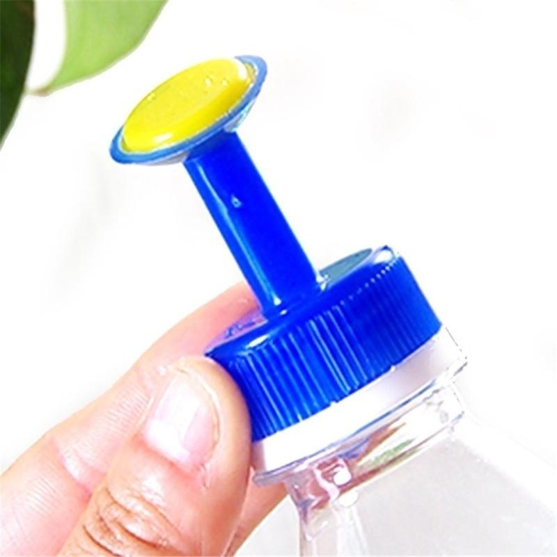 3pcs Gardening Plant Watering Attachment Spray-head Soft Drink Bottle Water Can Top Waterers Seedling Irrigation Equipment