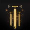 Slimming Face 24K Gold Vibration Energy Beauty Bar Electric Strick Facial Beauty Massage Stick Lift Skin Tightening Wrinkle Tool