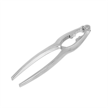 Multi-functional Stainless Nut-shells Seafood Plier Cracker Nuts Walnuts Almonds Lobster Crab Sheller Tool Bottle Opener