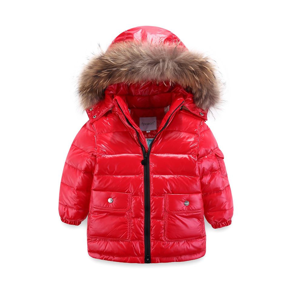 winter 2018 children clothing duck down coats for kids clothes girls clothing long parka snowsuits + overalls clothes sets boys