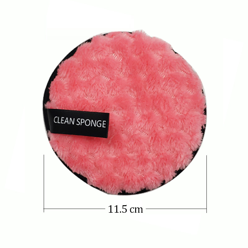 Reusable Makeup Remover Pads Microfiber Reusable Face Towel Make-up Wipes Cloth Washable Cotton Pads Cleansing Puff