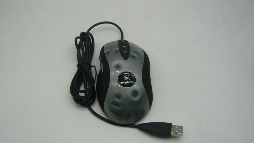 High Quality High Performance Optical Gaming Mouse For Logitech MX518 1600DPI optical wired Mouse Professional Computer Mouse